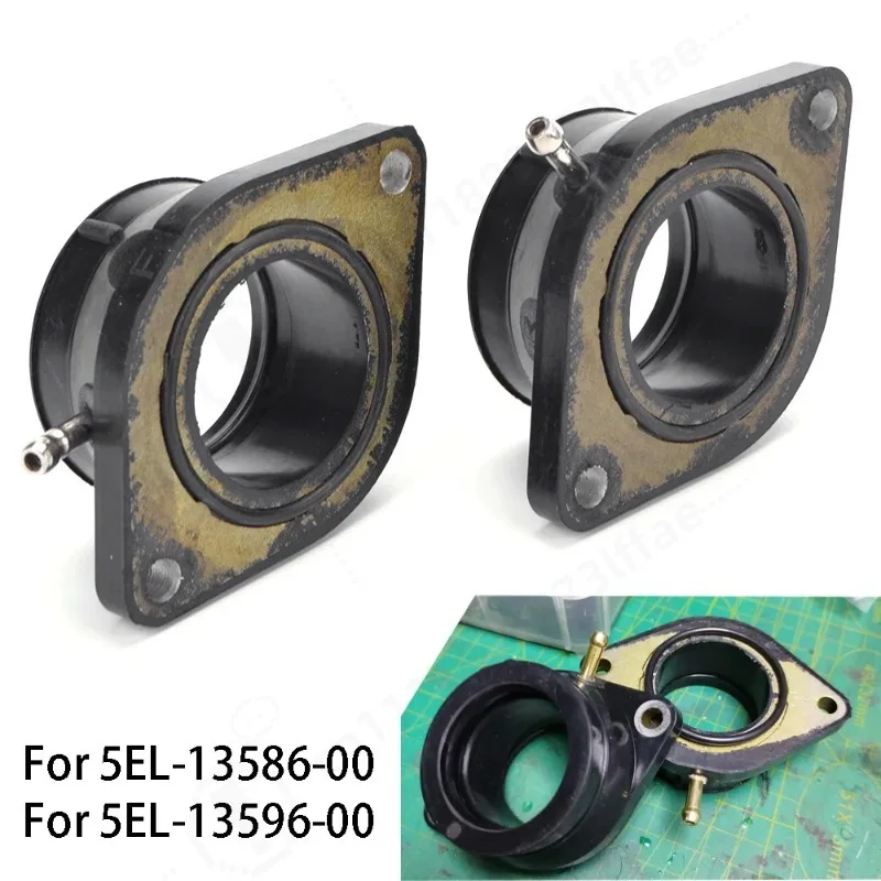 Motorcycle 5EL-13586-00 Carburetor Joint Intake Interface Carb Adapter For  XVS1100 XVS 1100 11A XVS11A
