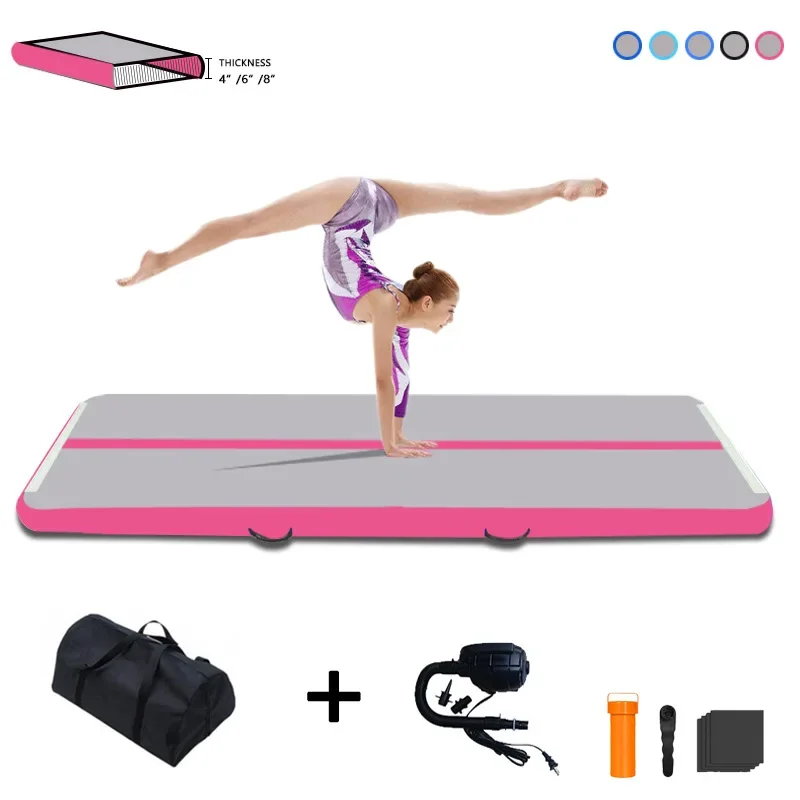 Gymnastics Mat, Inflatable Yoga Mat, Kickboxing Gymnastics, Sports Protection Mat