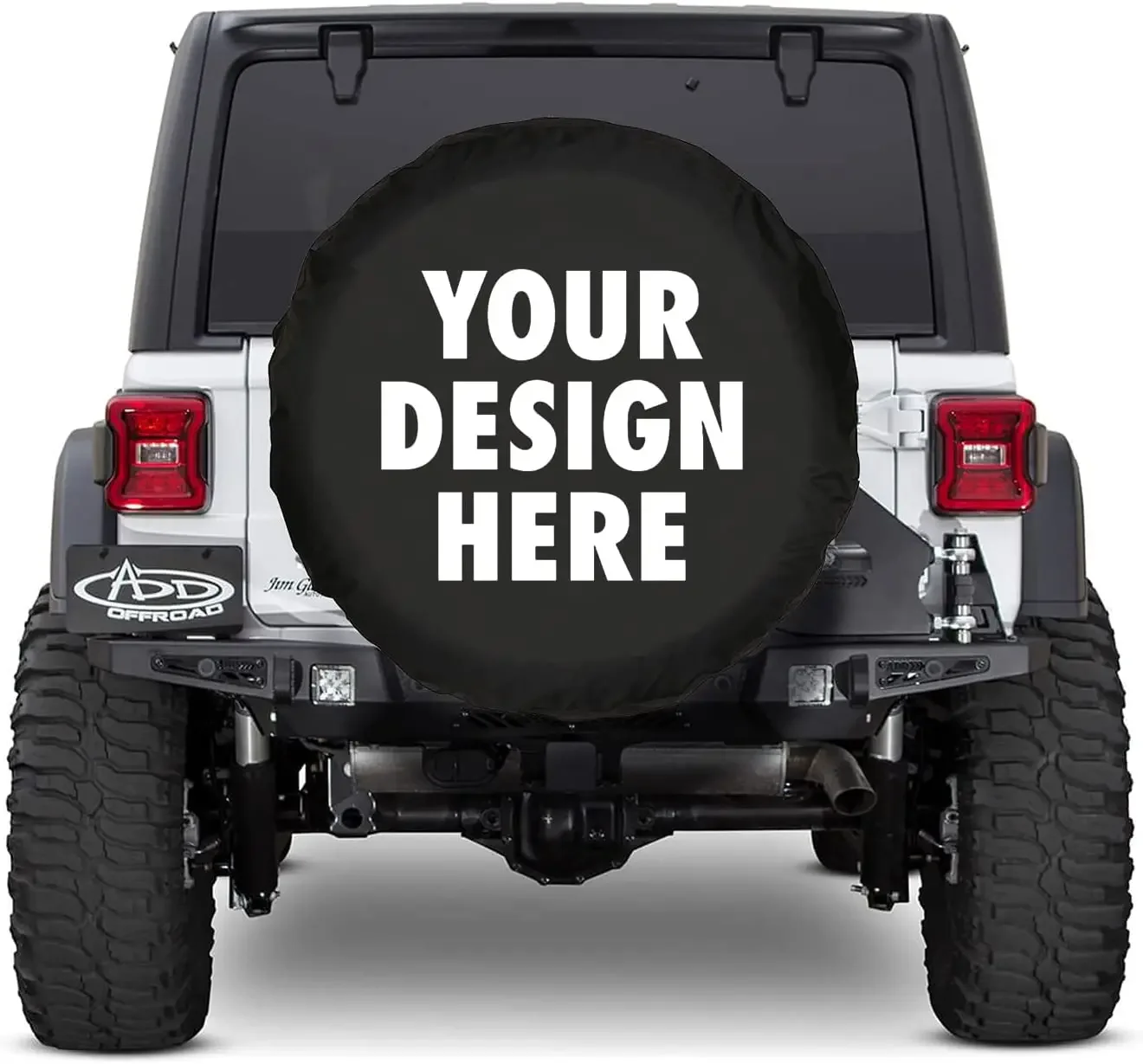 Custom Spare Tire Cover, Customized Personalise Text Image, Custom Made Tire Cover Protectors Weatherproof Dust-Proof