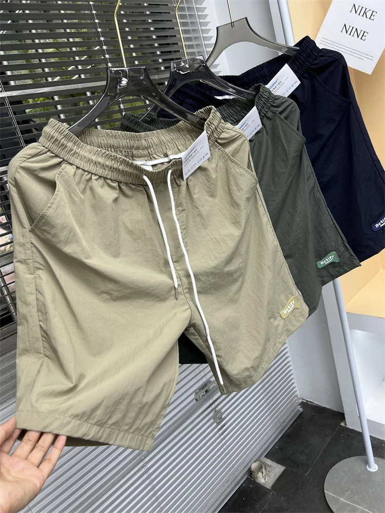 

Pampa & Ultra-Thin Qui-Dry orts Мужские легкие летние повседневные брюки Прямые брюки длиной пять четвертей Молодежная энергия ...