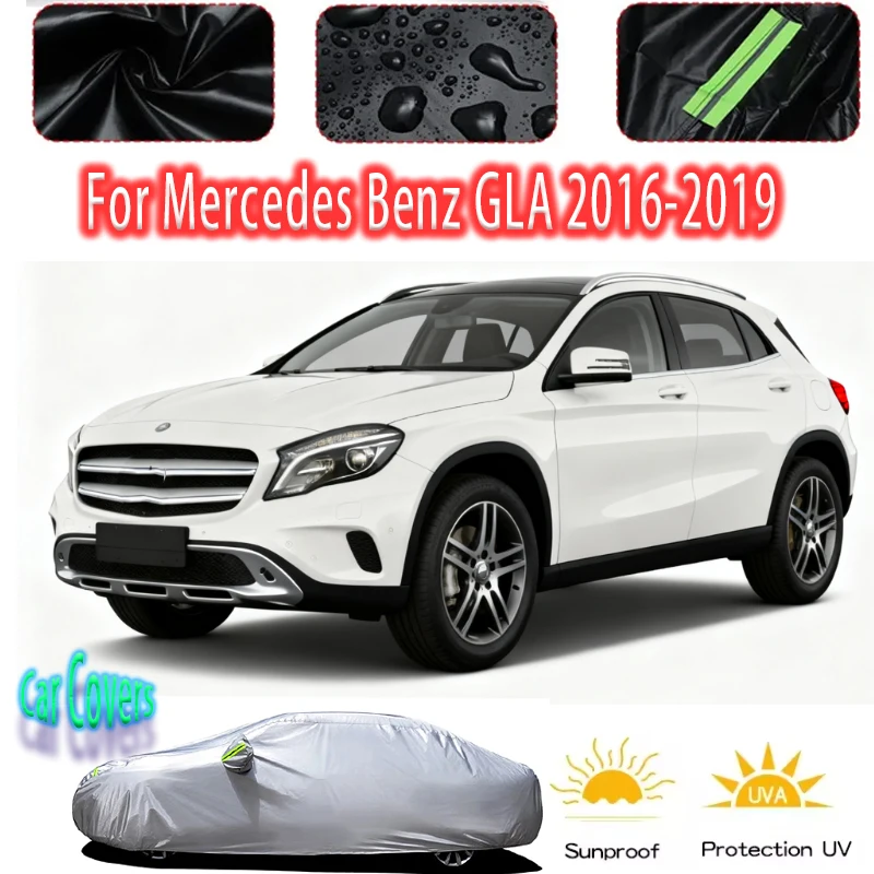 

For Mercedes Benz GLA Outdoor Protection Full Car Covers Snow Cover Sunshade Waterproof Dustproof Exterior Car accessories