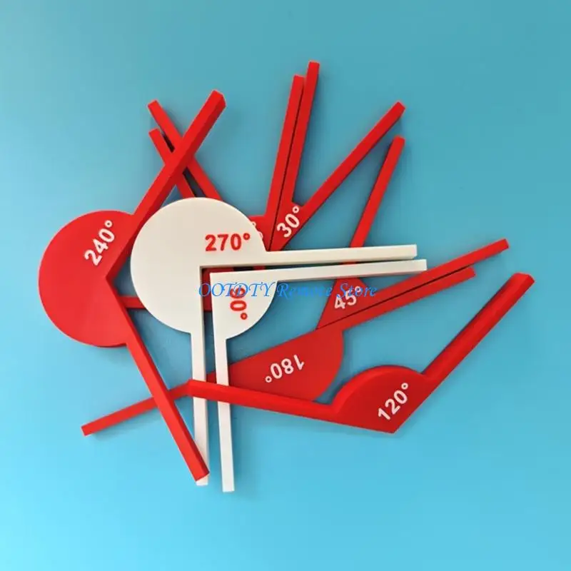 Professional Measuring Ruler Multiunctional Protractor Gauge Tool