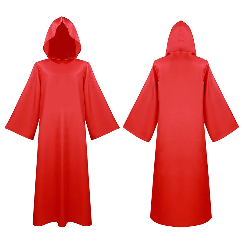 زي الهالوين التأثيري ذو اللون النقي للرجال الوطنيين القديم، رداء أداء الرقص الشبابي للخريف، قطع مستقيمة عادية... #1