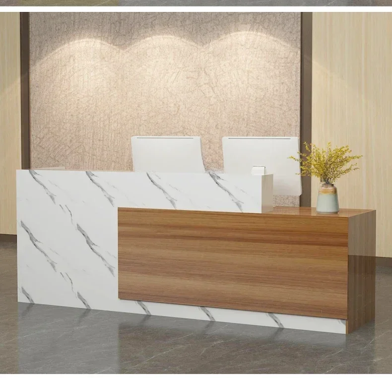 Simple Modern Cashier Shop Small Reception Desk Clothing Store Cashier Bar Cabinet