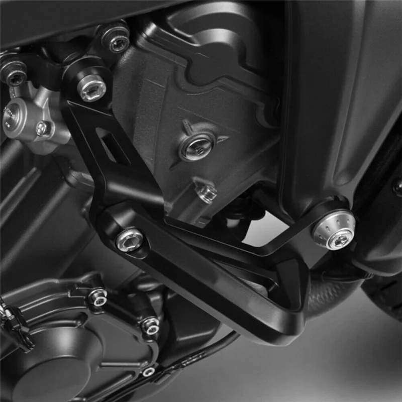 

Motorcycle Crash Bar Frame Sliders Body Anti-Fall Block Engine Bumper Protector For FZ09 MT-09 2021-2023