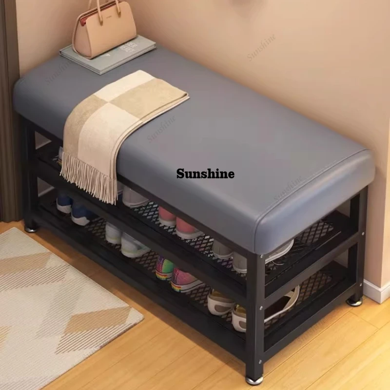 

Unique Storage Ottomans Space Saving Entryway Wood Minimalist Step Stool Professional Modern Tabouret Chinese Style Furniture