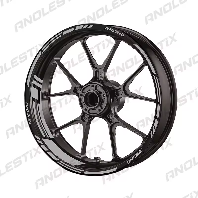 Reflective Motorcycle Wheel Stickers Hub Decal Rim Stripe 17 Inchs For YAMAHA Honda Kawasaki Suzuki BMW KTM Husqvarna Triumph - Image 6