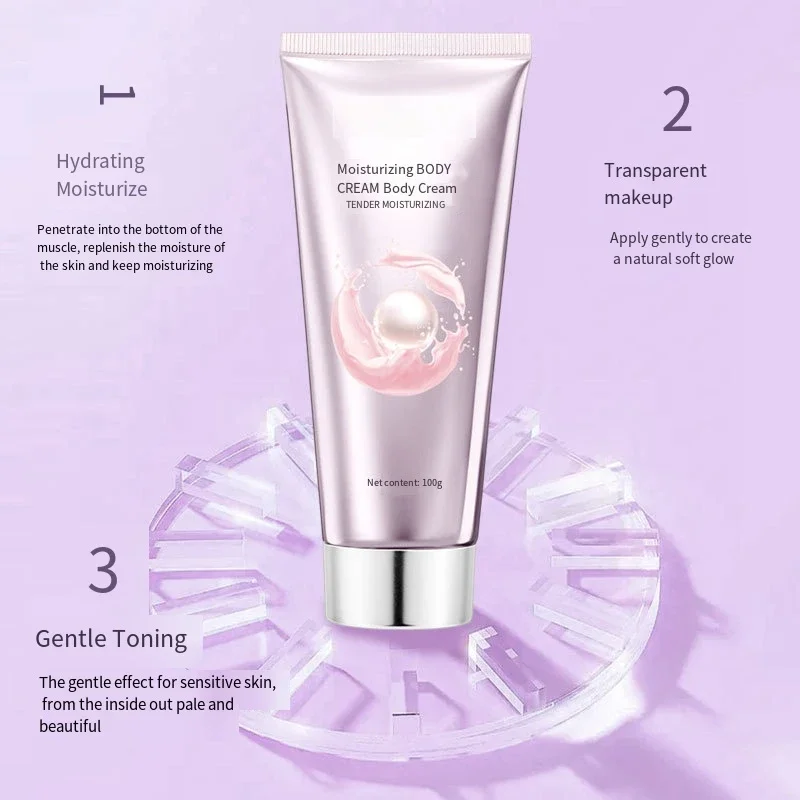 100g Body MakeupCream Moisturizing and Brightening Body Emulsion Skin Concealer Nicotinamide Refreshing Without Greatness