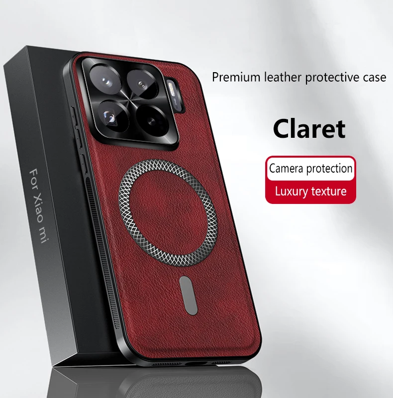Magnetische Hülle für Xiaomi Mi 17T 15T 14T Pro 15T 13T Cover Leder Weich Stoßfest Mag-safe Metall Kameraschutz Schale Fundas – Detail 12