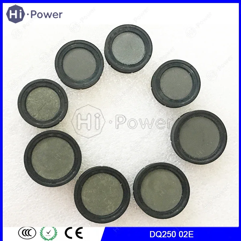 8 PCS DQ500 02E DQ250 / 0BH Transmission Clutch Piston Kit For OBH O2E Gearbox Rubber Piston Kit Repair Kit