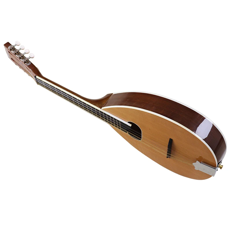 Hand-made Solid Spruce Wood Scoop Shape Mandolin 31 Inch Wood Spruce Top 8 String Mandolin Guitar High Grade Mandolin