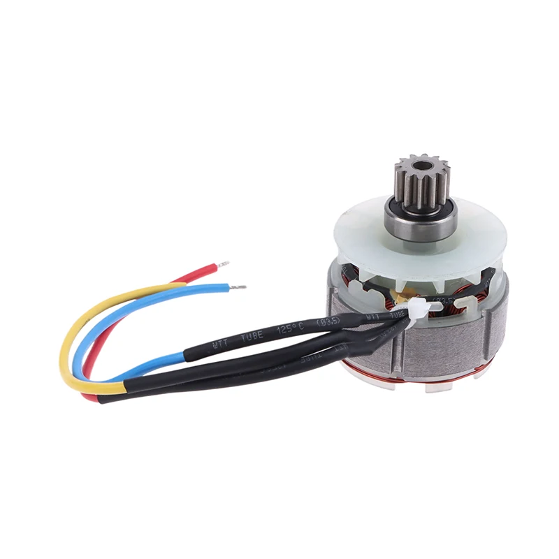 【1Pc Electric Mower Assembly 21V Brushless Lawn Mower Motor 12-tooth Lithium Battery Grass Trimmer Rotor】 view 4