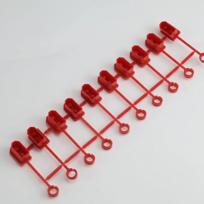 10PCS/lot Red Orange XT60 Plug Rubber Terminal Insulated Protective Cover Caps Case Suitable for Rc Lipo Battery Dust-Proof Caps