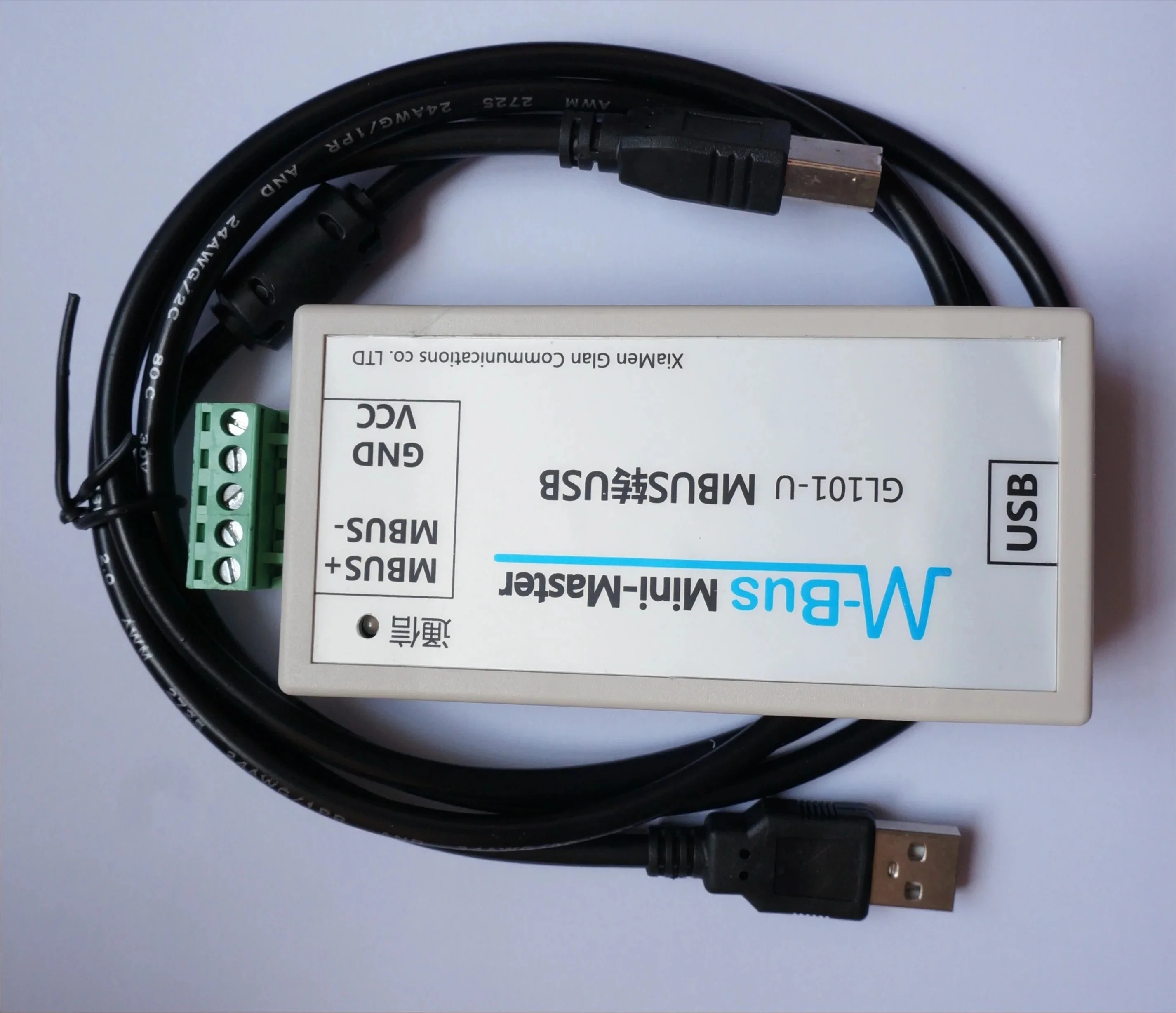 MBUS/M-BUS to USB Converter USB-MBUS Meter Reading Communication USB Power Supply Can Connect 200 Meters