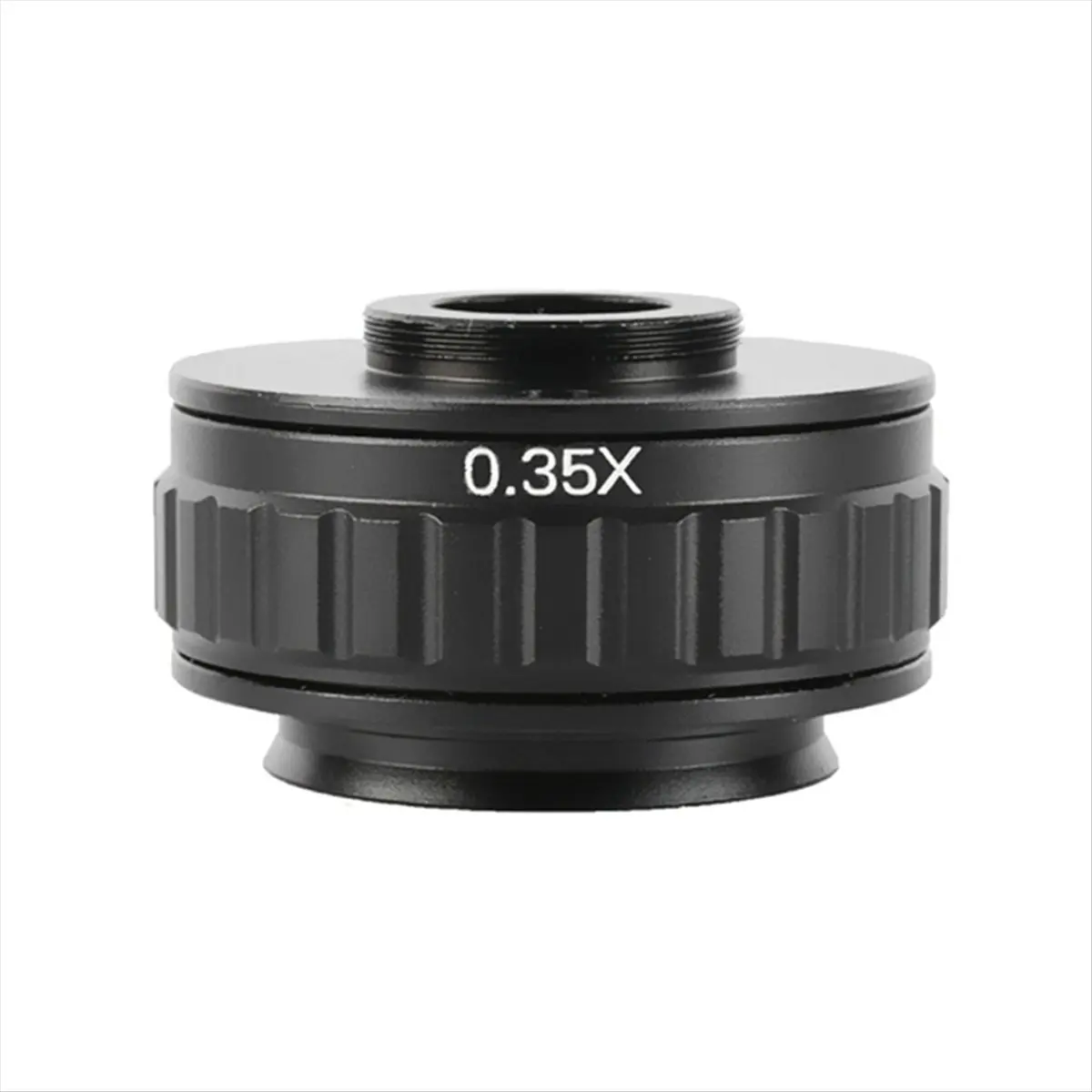 ABNH Microscope C Mount Adapters Lens 0.35X CCD for Trinocular Stereo Microscope Camera 38MM Interface Increased Field