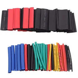 164pcs Bagged Color Heat Shrink Tubing, Insulated Heat Shrink Composite Tubing Set, Wire Protective Tubing