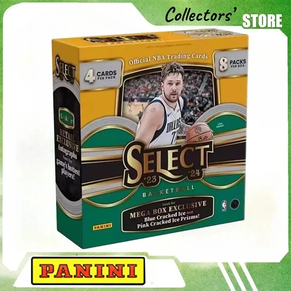 2023‑2024Panini Select NBA Basketball Mega Box,Factory Sealed Exclusive Cracked Ice Parallel Rare Athlete Hobby Collectible Gift