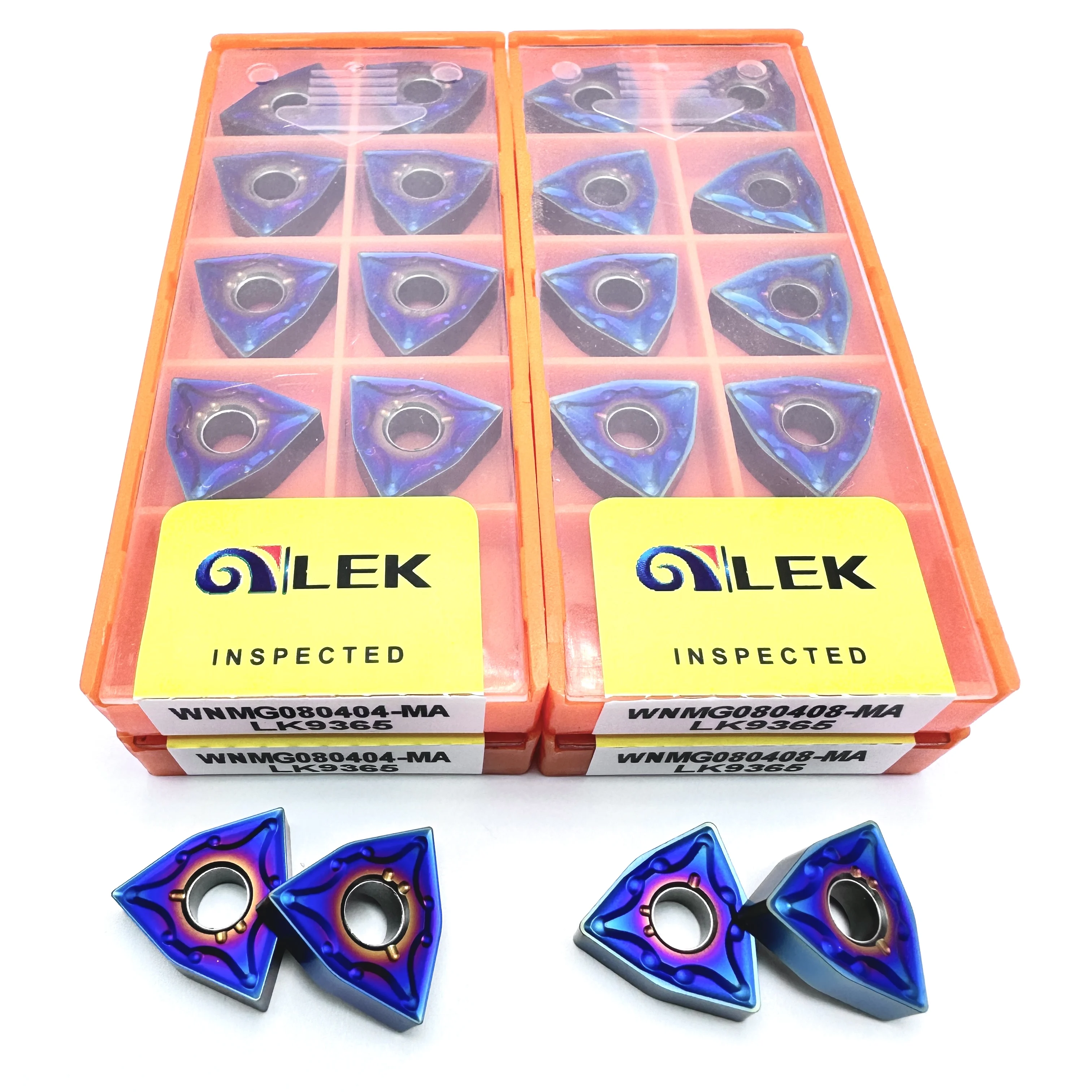 

WNMG080404 WNMG080408-MA LK9365 Carbide Insert External Turning Tool Turning Insert High Quality CNC Cutting Steel Processing