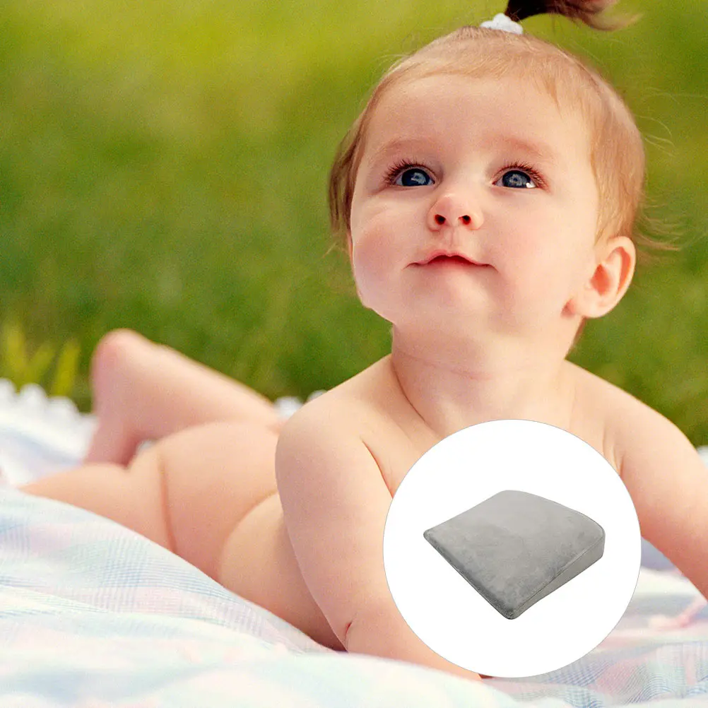 

1pc Memory Foam Pillow for BabyBreathable Chemical FiberInfant Head SupportPregnant Woman Nursing Lightweight