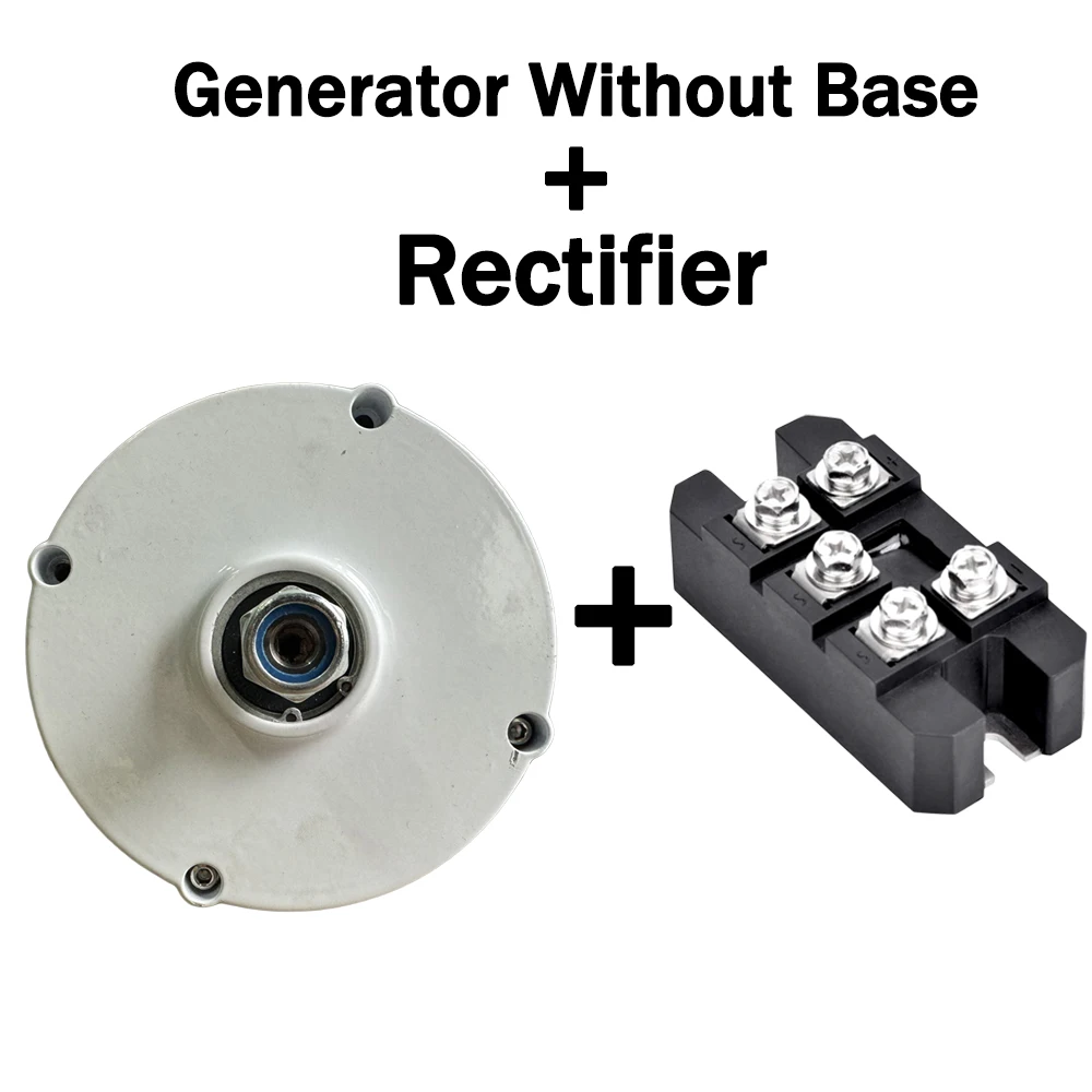 Permanente Magneet Generator 1000W Windturbine Generator 12V 24V 48V PMG Waterturbine Hydro Alternator Gratis Energie Kamperen 1KW