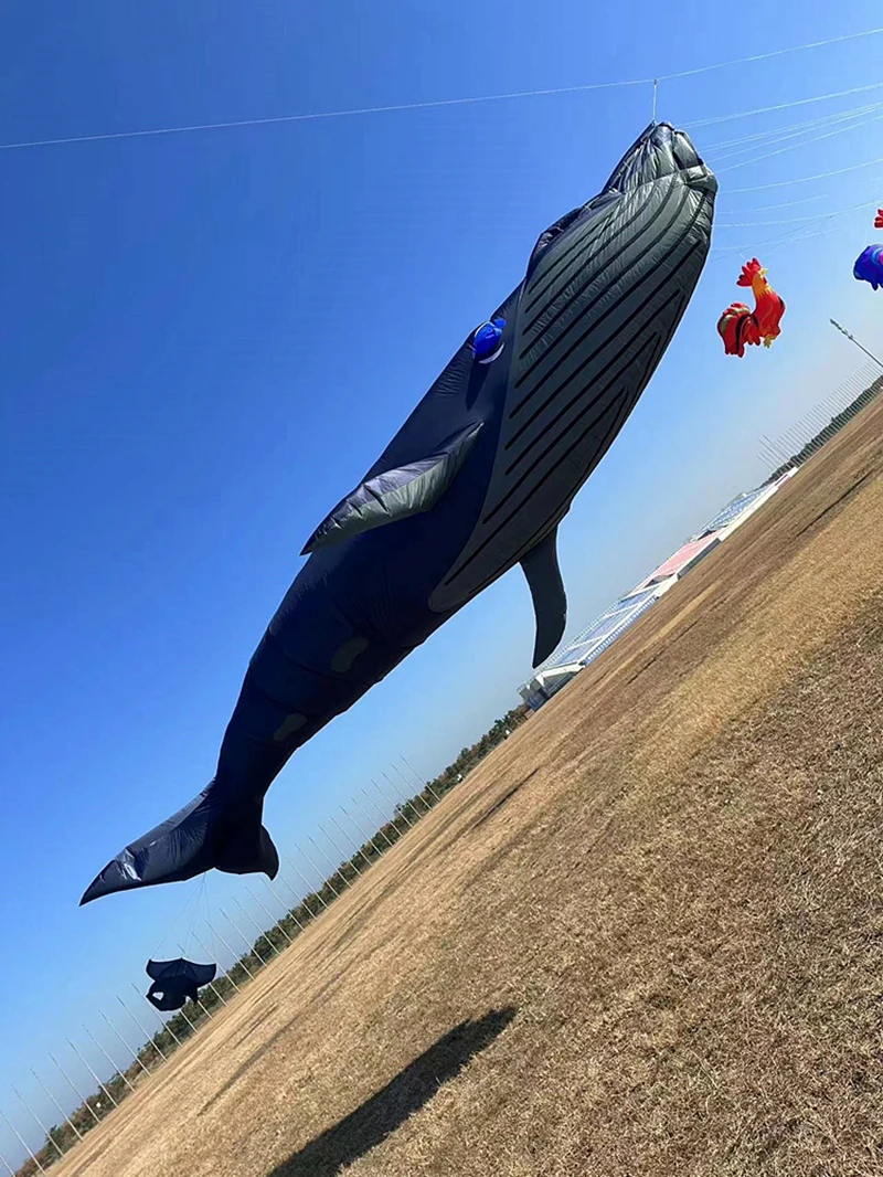 17 メートルサメ凧飛行クジラ凧楽しいスポーツ超大型凧プロフェッショナル凧インフレータブルおもちゃ屋外おもちゃ大人の凧