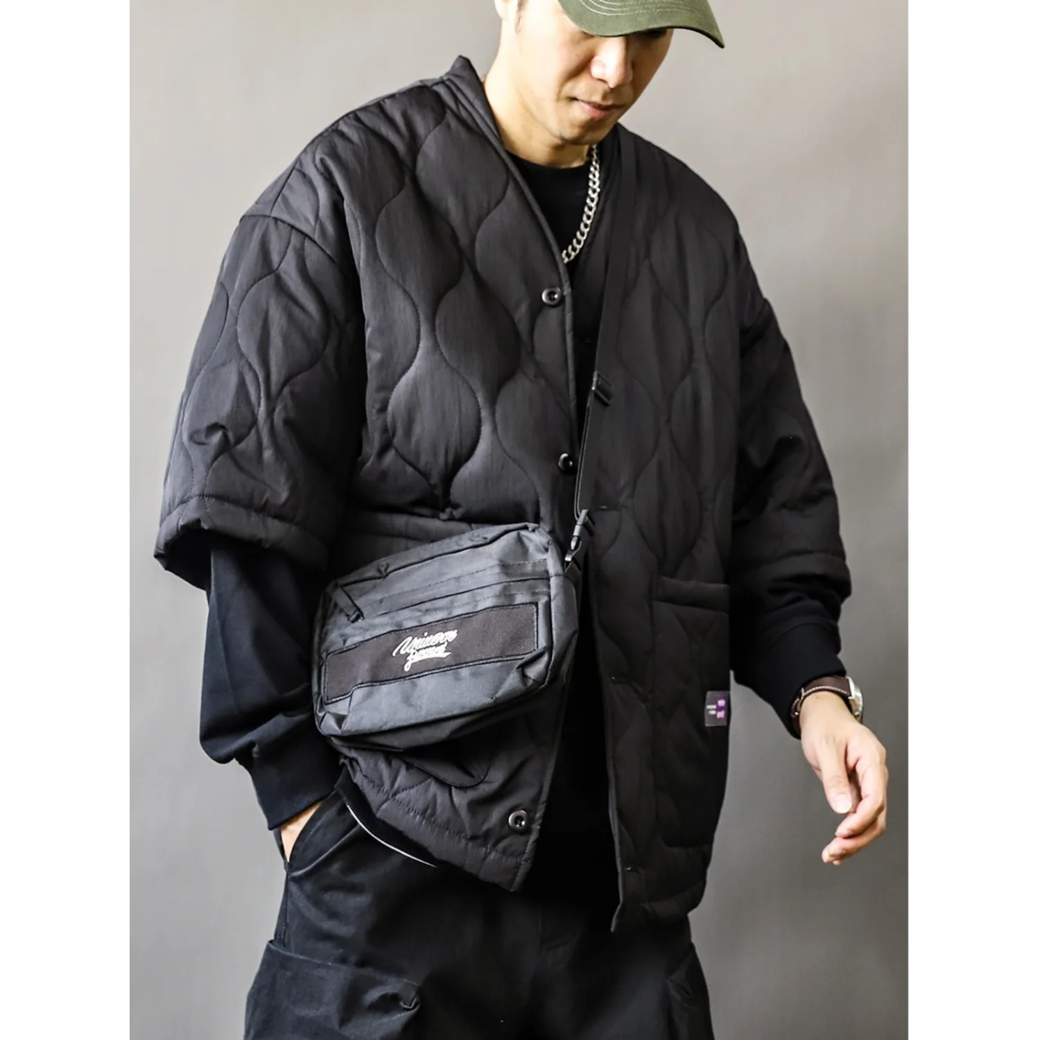 

Мужская хлопковая куртка в японском ретро-стиле, осенне-зимняя, теплая, в китайском стиле, свободного кроя, модная, брендовая, мужское хлопковое пальто