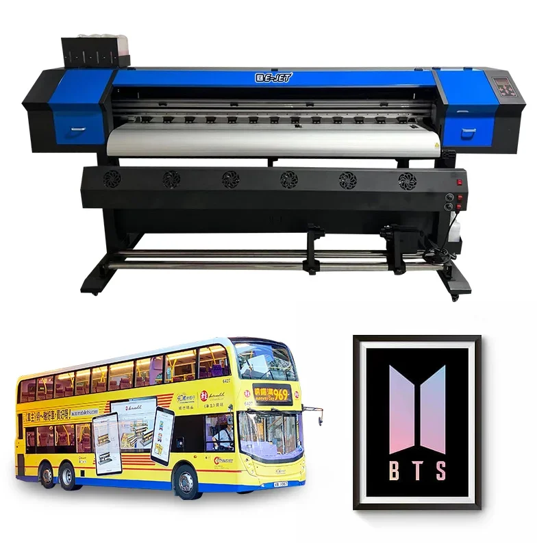 Flex Banner Large Format Eco Solvent Printer Sublimation Vinyl Sticker Printing Plotter