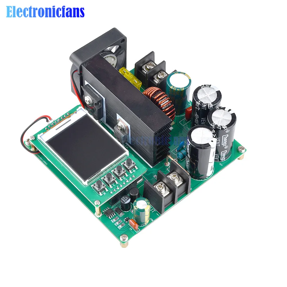 BST900W LED-Display-Steuerungs-Boost-Konverter, hochpräzises 9-60V auf 10-120V DC Aufwärts-Spannungsversorgungsmodul, Spannungsregler – Detail 7