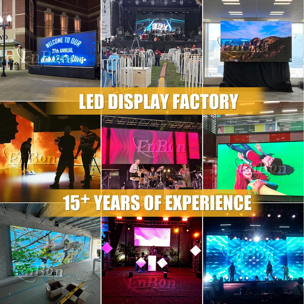 2026 P2.6 P2.9 P3.91 Outdoor LED Screen Concert Stage Background Event Digital Signage And Displays For Video Wall
