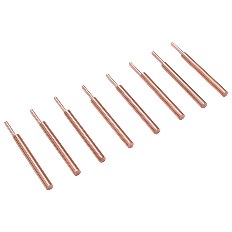 GTBL 80PCS Welding Needle Aluminum Oxide 3Mm Eccentric Rod Welding Machine Welding Pen Brazing Battery Nickel Plate