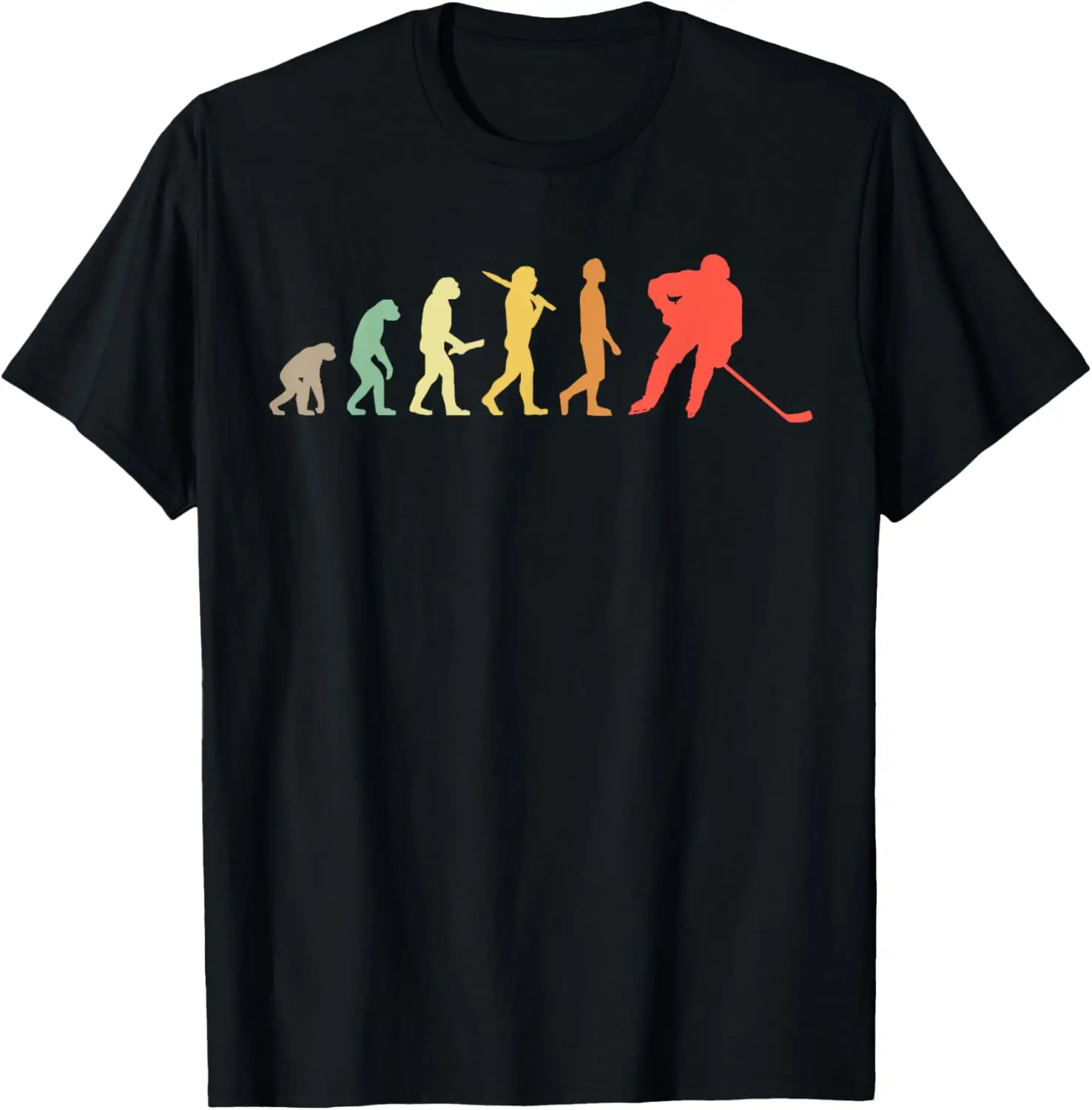 T-shirt unisexe rétro pour joueurs de hockey sur glace, cadeau d'été, streetwear, hauts pour hommes, Camisas Streetwear
