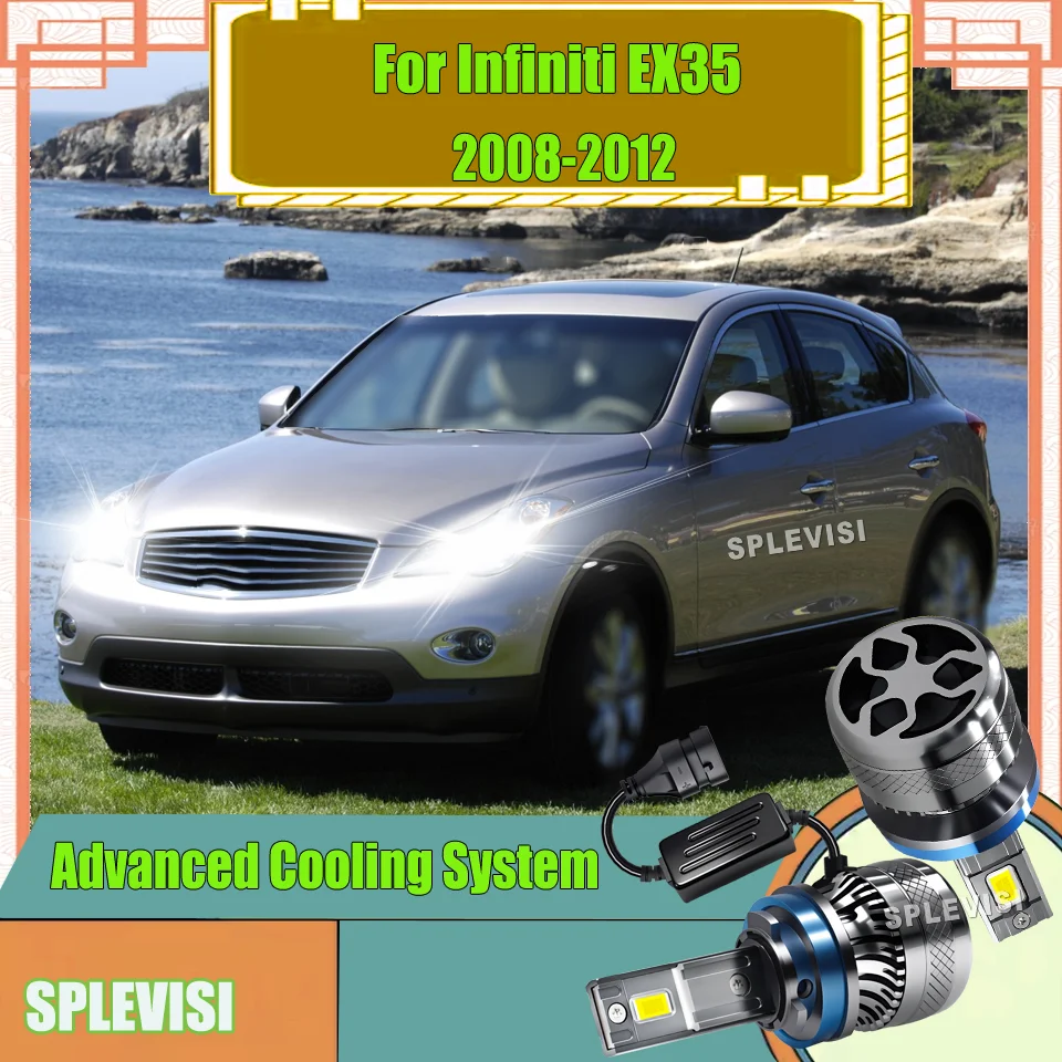 

H11 H8 Clear Lighting long-lived Headlight Kit 6000K White 12v 20000LM 200W For Infiniti EX35 2008-2012 2008 2009 2010 2011 2012
