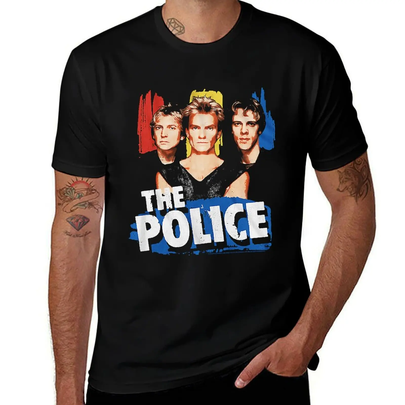 The Police Rock Alternative __ The Police Rock Group T-Shirt new gifts and t-shirts boys whites anime mens vintage t shirts