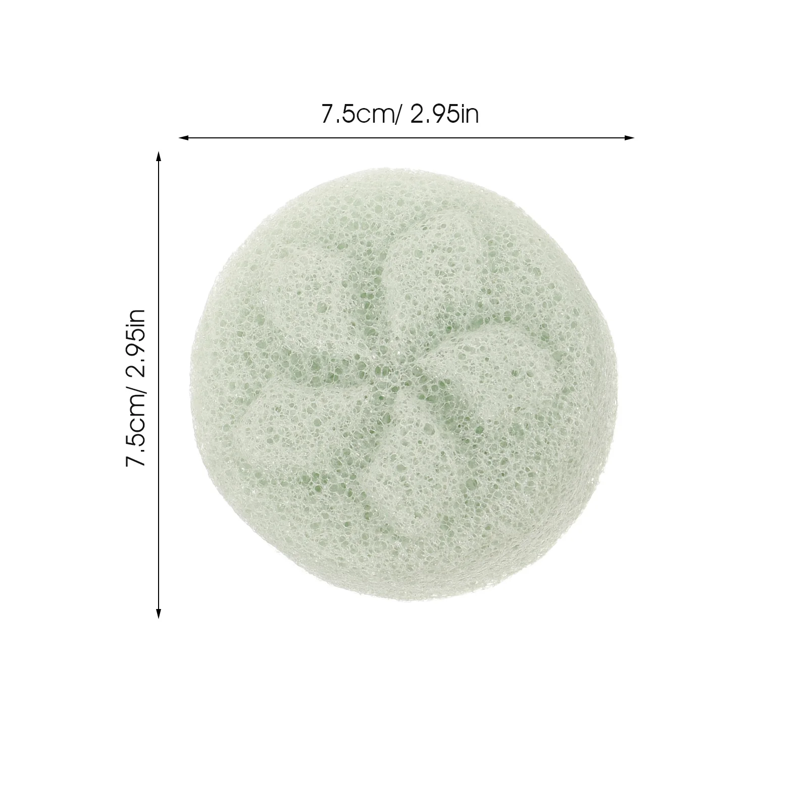 Esponja de limpeza facial tamanho pequeno fácil de usar versátil para lavagem facial esponjas esfoliantes para rotina de limpeza facial