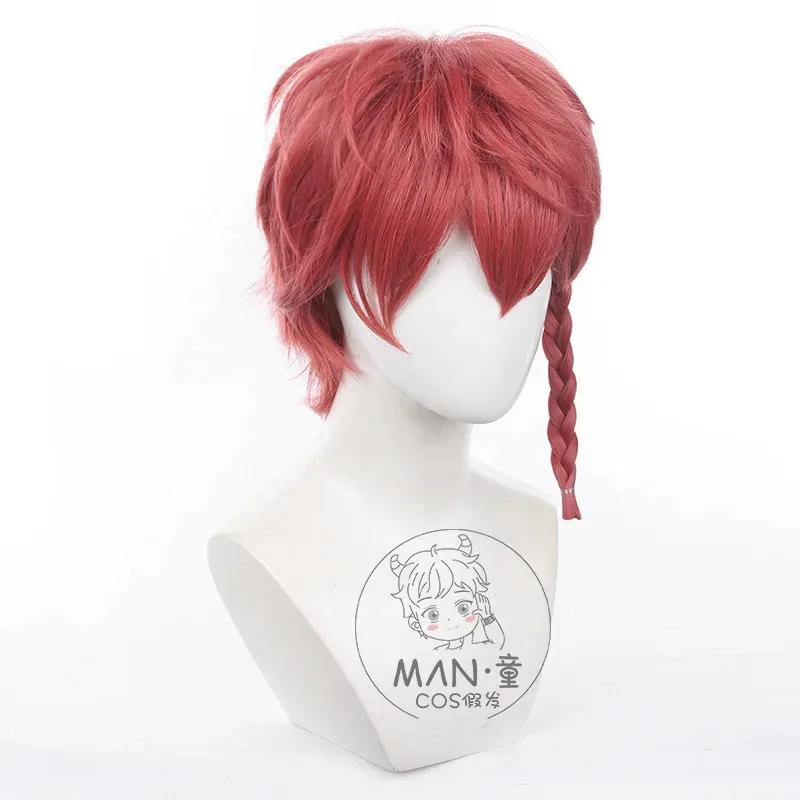 

Косплей Mantong Blue Prison Black Знаменитый парик Lanshi Cos Цельная твист-коса Косплей