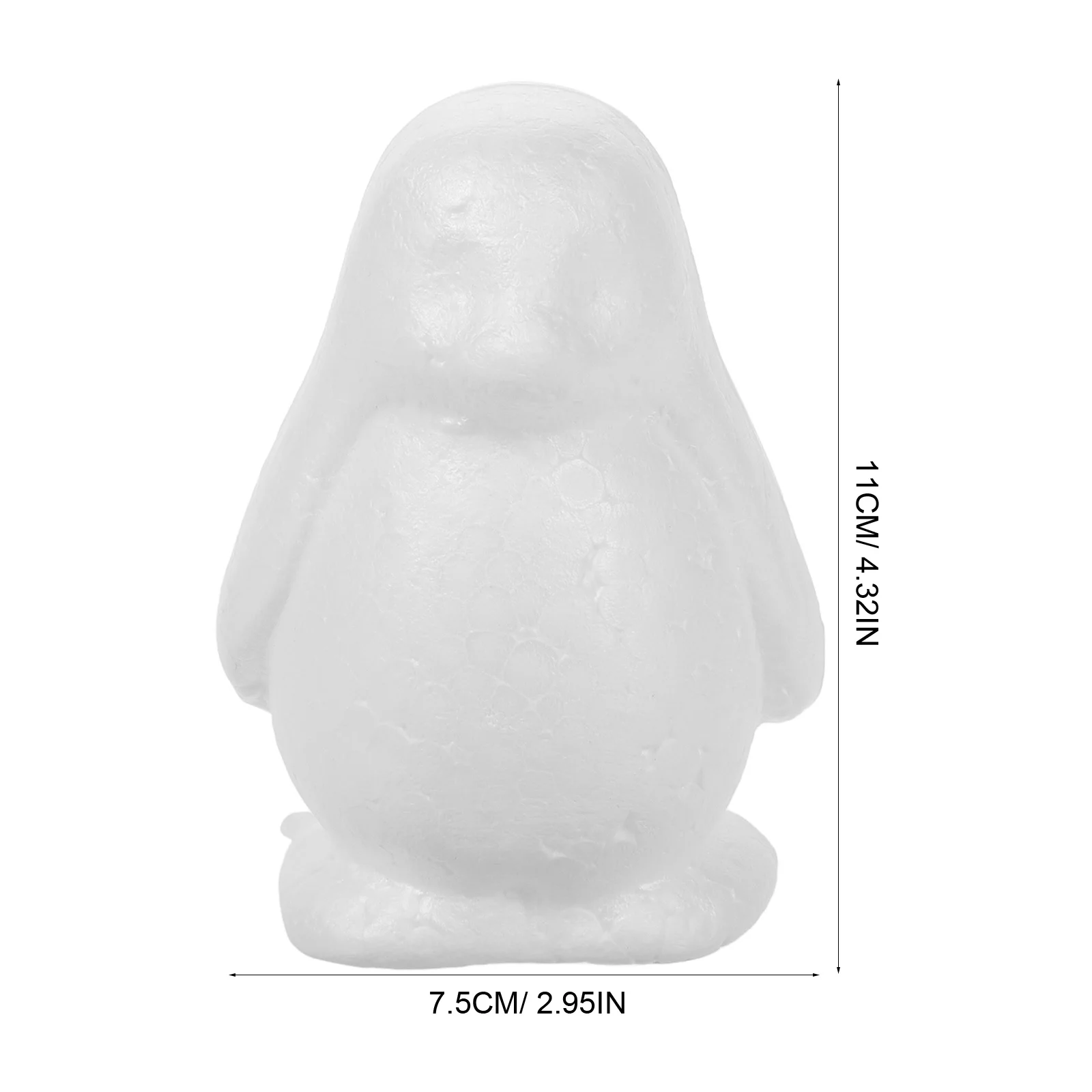 10 قطعة الجنين رغوة الحرفية البطريق لتقوم بها بنفسك عدة الإبداعية الرغاوي الأجنة للفنون الحرف حلي الحفلات سطح المكتب الديكورات الحرفية رغوة الجنين