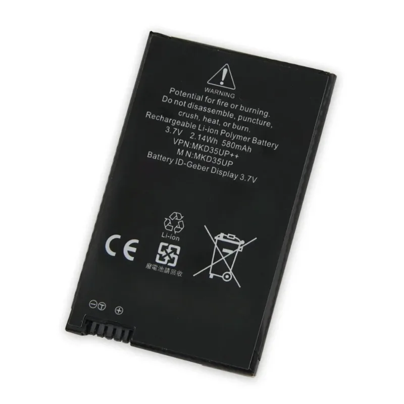 3.7V MKD35UP 580mAh For BMW 5/6/7 Series GT X3 X4 X5 X6 730 740 745 530L Display Remote Control Car Key Battery