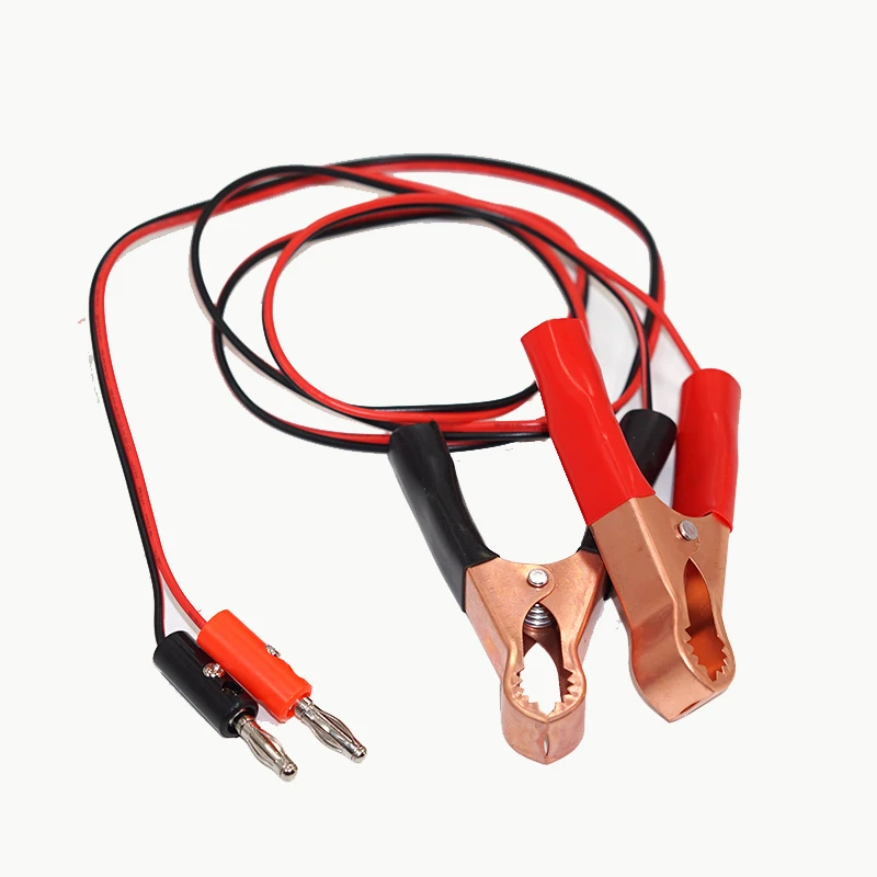 150CM CAR 30A battery clip Clamp Alligator clip TO 4MM BANANA PLUG Connectors