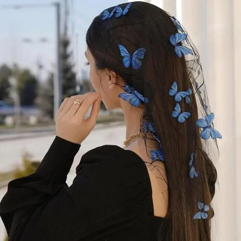 Customized Moda Vinatge Veils Soft Fairy Exquisite Bow Appliques Wedding Party Accessories Temperament Women Decoration