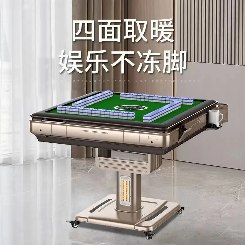 

Mahjong Machine Fully Automatic Home Folding Silent Dining Table Dual Use New Mahjong Table