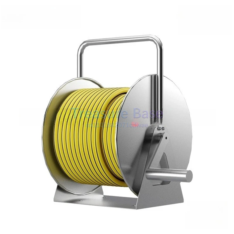 

Stainless steel water pipe storage rack watering garden soft household high pressure gardening garden pipe collection water pipe