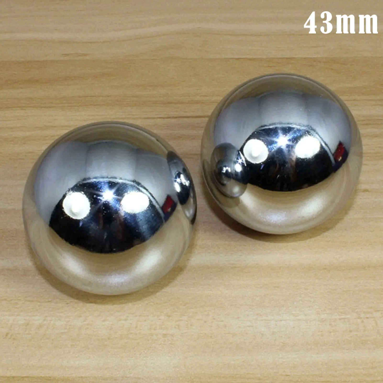 2pcs Daily Fitness Iron Ball Stress Relaxation Chinese Health Care Suitable for Exercise Fitness Myofascial Release