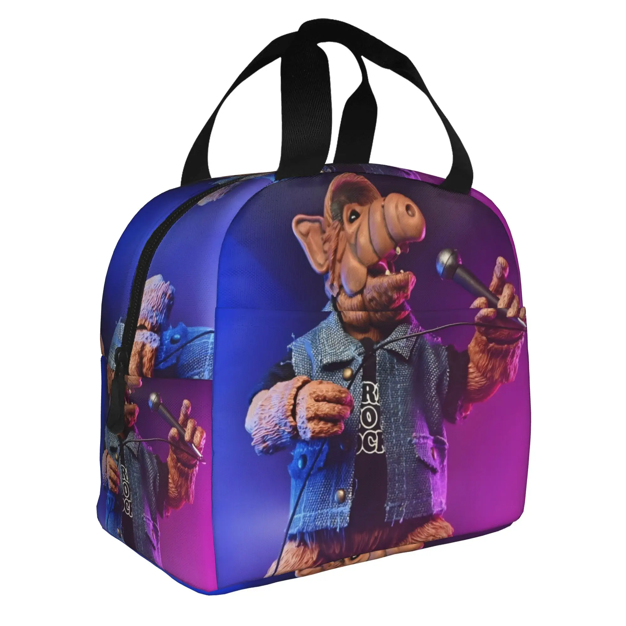 Alien Life Form ALF  Insulated Lunch Bag for Women Leakproof Sci Fi TV Show  Thermal Cooler Lunch Box School