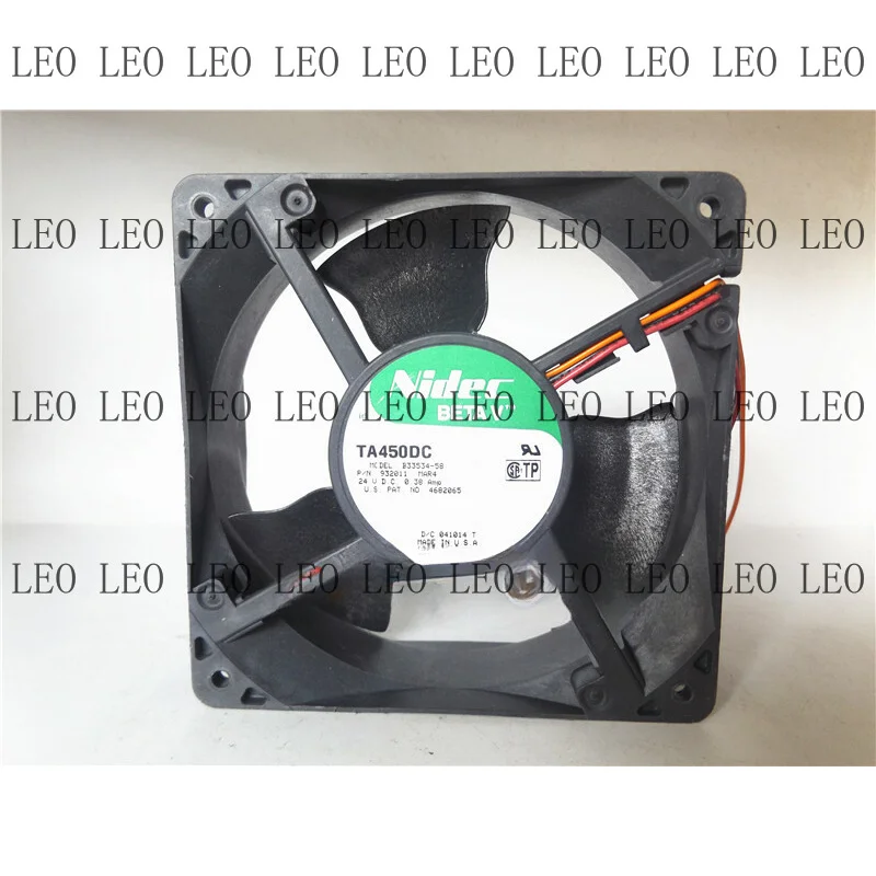 MY MY 1pcs  NIDEC TA450DC B33534-58 24V 0.38A 12038 12CM inverter fan
