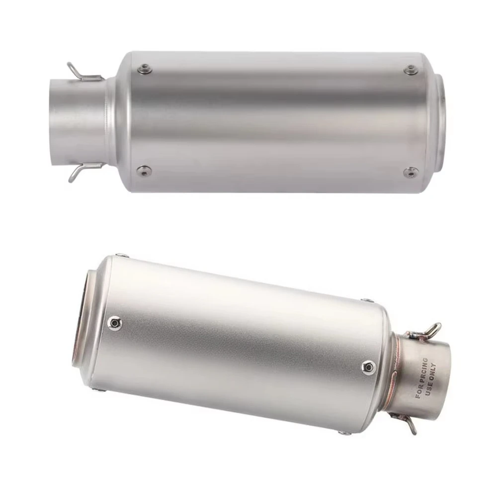 51MM/60MM Modified Motorcycle Exhaust Pipe for Yamaha R1 R2 MT07 Kawasaki  Z800 Z900 Ninja 400 Escape SC Project Moto