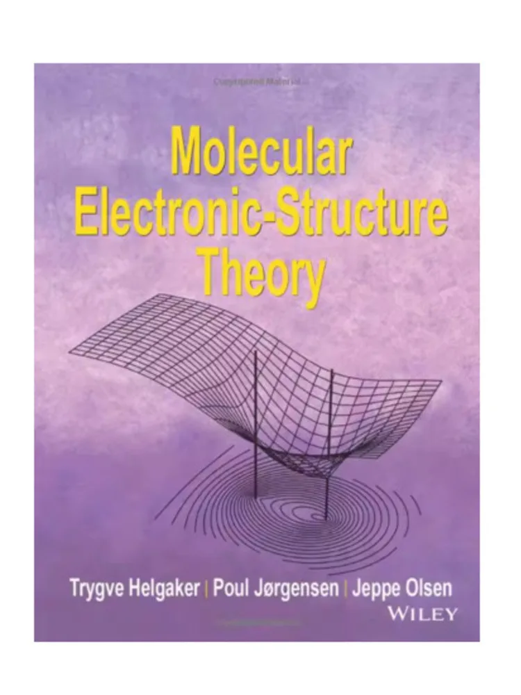 Molecular Electronic-Structure Theory