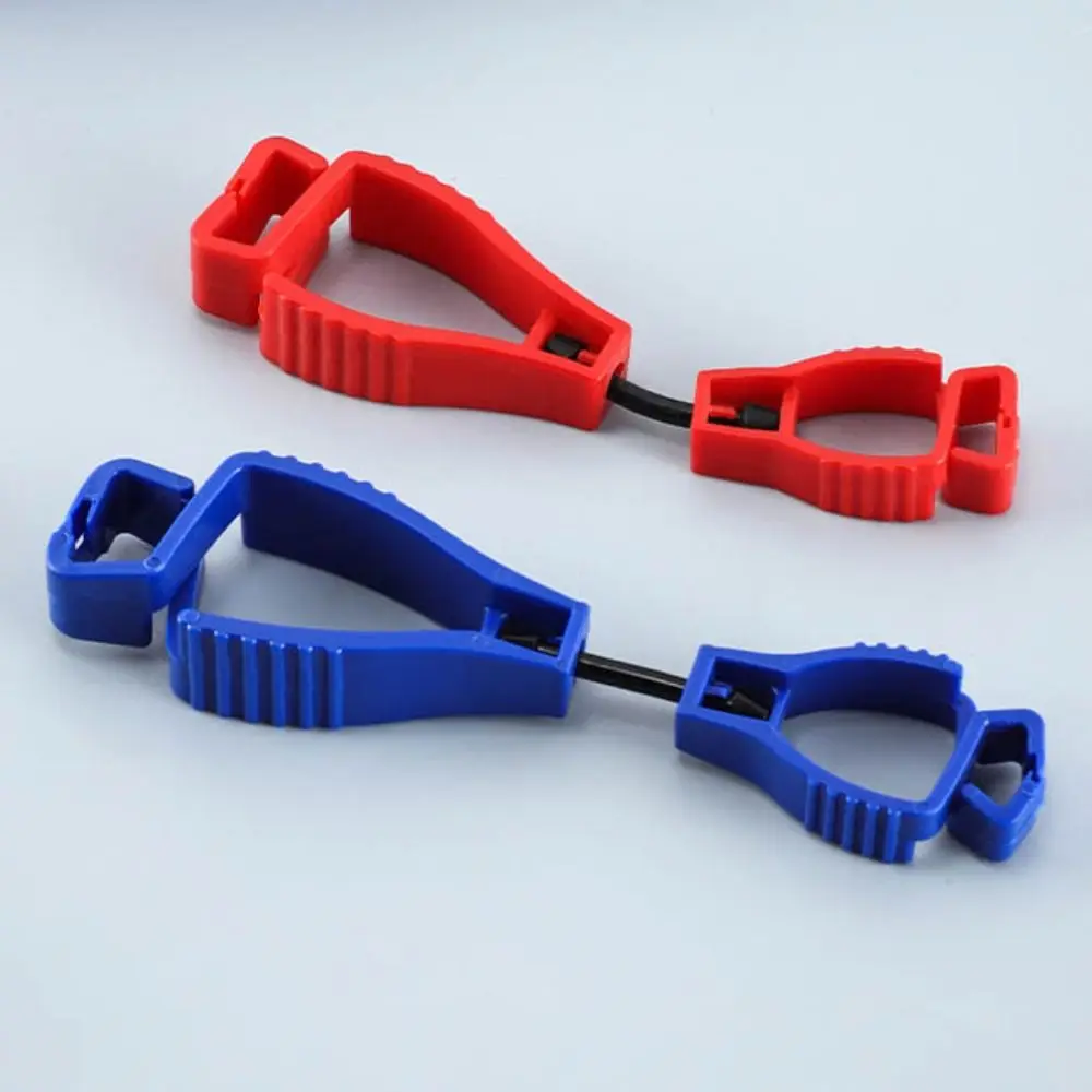 10pcs Multi-Purpose Glove Grabber Clip Anti-lost Safety Glove Holder Hanger Plastic Carry-On Working Gloves Clips Outdoors - view 2