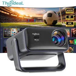 ThundeaL TD99W 4K Full HD 1080P WIFI Video Beam Projector Portable Voice Control TD99W 50W Dolby Home Theater Cinema Projector