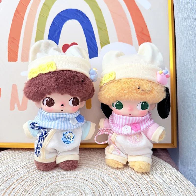 

DIMOO WORLD Doll Decor Accessories Outfit - 15/17cm Labubu Clothes Birthday Party Suit Set For Plush Dolls