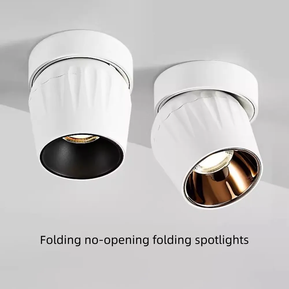 LED Downlight Ceiling Spot Light Indoor Lighting 7W 12W 15W Dimmable Surface Mounted Ceiling Lamps Kitchen Living Room Bathroom